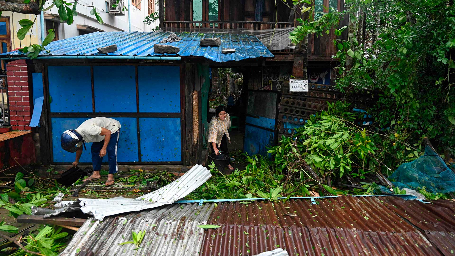 Hurricane Leaves Thousands Of Families Homeless In Myanmar - Finn ...