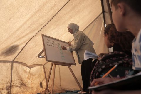 Gaza is one of the most dangerous places in the world to learn and teach